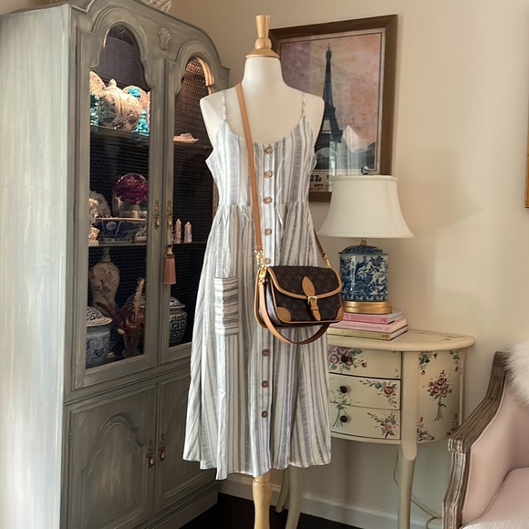 •Roxy• Glowing Wave Sleeveless Dress - Picture 7 of 8